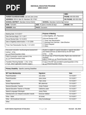 tyler-transition iep