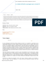 Escrevendo e Cartografando a Cidade Do Recife Na Passagem Para o Século XX