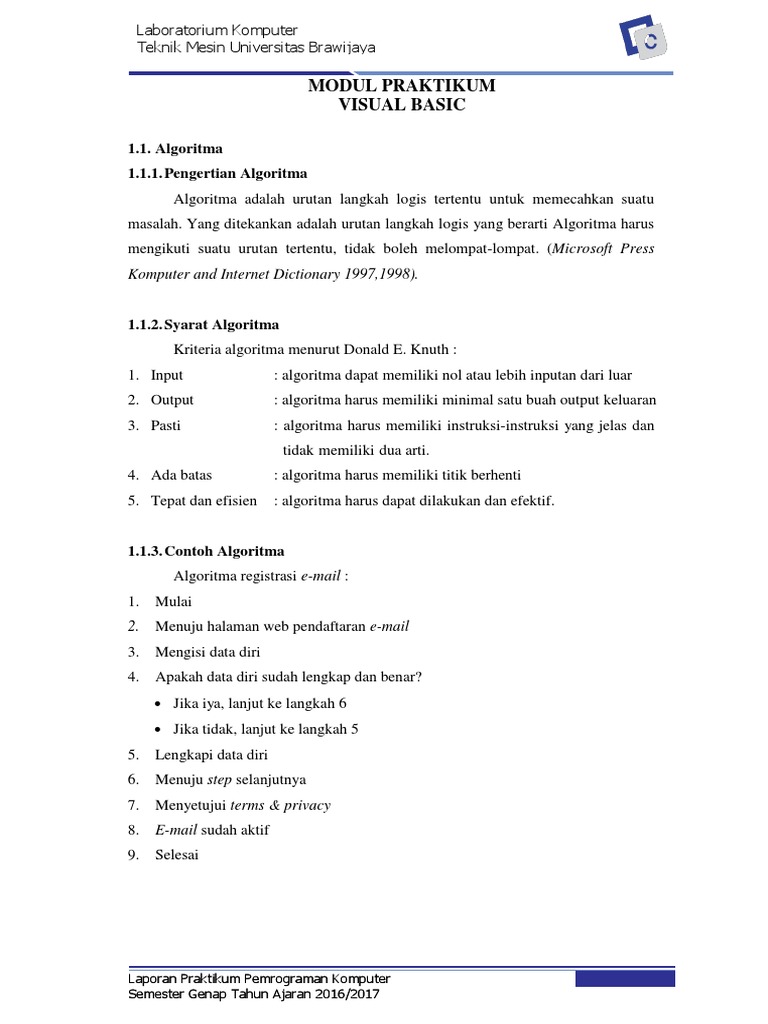 Modul Lab Komputer