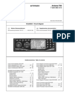 Blaupunkt Antares t60 -Car Radio Diagrams