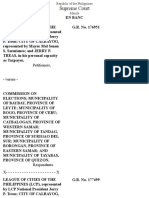 League of Cities v. COMELEC Feb. 15, 2011