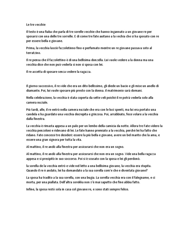 Le Tre Vecchie scribd