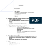 Fetal Medicine 1. 2. Set Agenda / Purpose of Consultation 3. History (Relevant) - Check Gestation