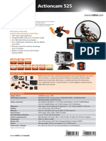 Rollei Data Sheet Actioncam 525