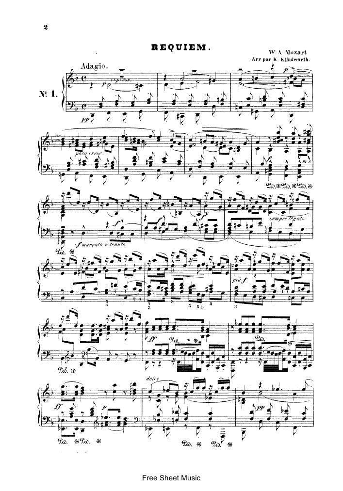 Requiem Sheet Music | PDF | Art