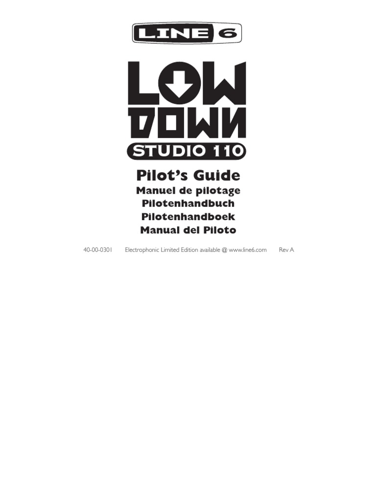 Studio 110 User Manual - English (Rev A) PDF | PDF | Synthesizer ...
