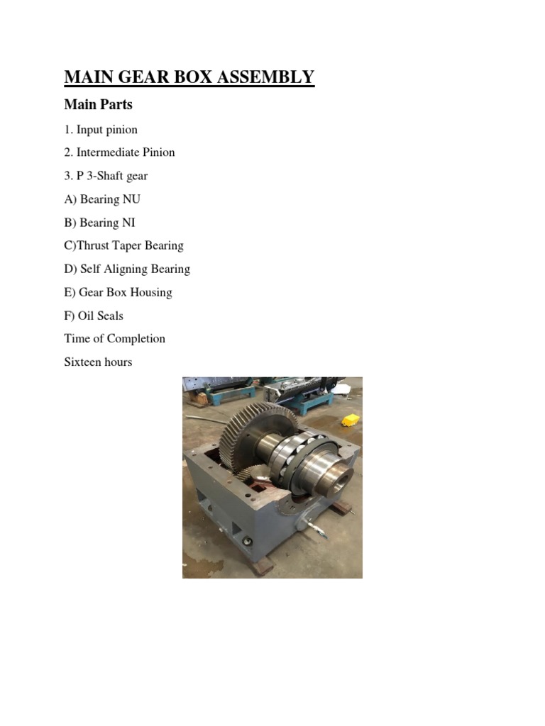 Document 2 3 | PDF | Gear | Bearing (Mechanical)