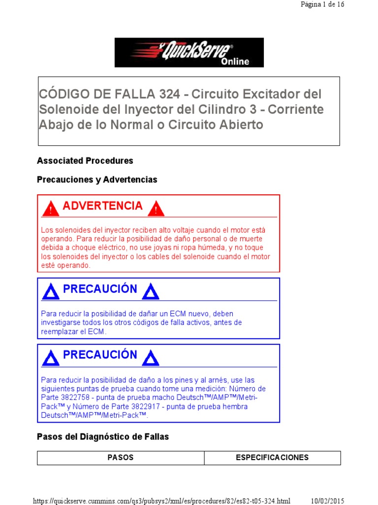 Codigo 324 Ism | PDF | Resistencia Eléctrica y Conductancia | Conector ...