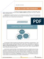 Aditivos Ação e Uso Pretendido PDF