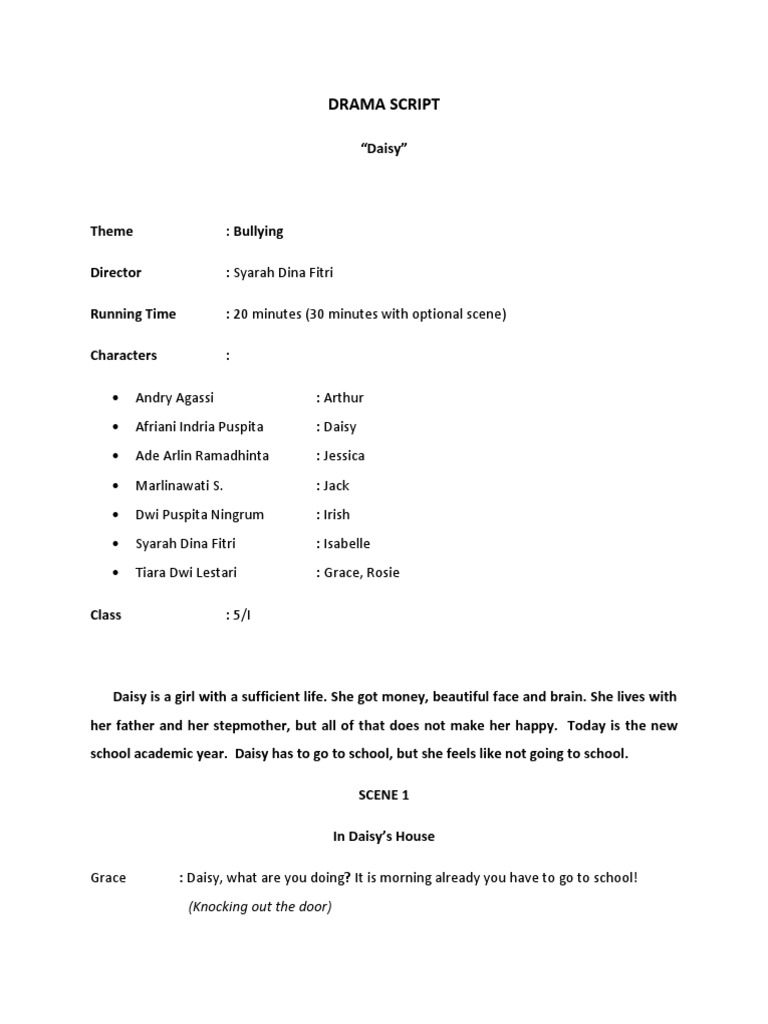 Script Drama (Finish) | PDF