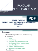 Panduan Penulisan Resep-Rr