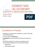 Enforcement and Political Economy: Chapter 13 (Berck and Helfand)