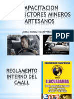 Capacitacion Conductores Mineros Artesanos