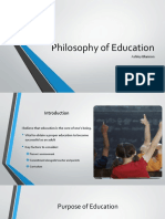 philosophy of education power point