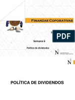 Semana 6 Politica de Dividendos