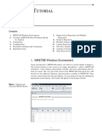 Mendenhall Minitab