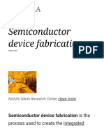 Semiconductor device fabrication process