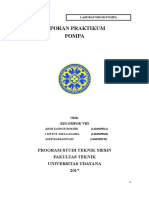 POMPA Cover, Lembar Pengesahan, Lembar Asistensi, Kata Pengantar, Daftar Isi Word 2007