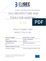 D3.2 Architecture and Tools For Auditing-V1