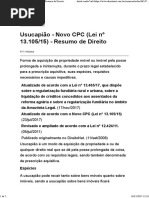 Usucapiao Novo CPC