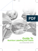 MYS 2010 Guide To Nutrition Labelling and Claims PDF