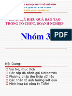 Danh Gia Hieu Qua Dao Tao (DH Mo)