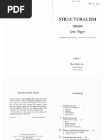 Jean Piaget-Structuralism (1970)