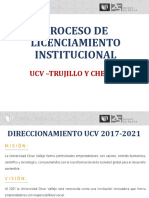 Información Licenciamiento Ucv