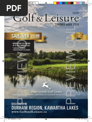 2018 Golf & Leisure Savings Book