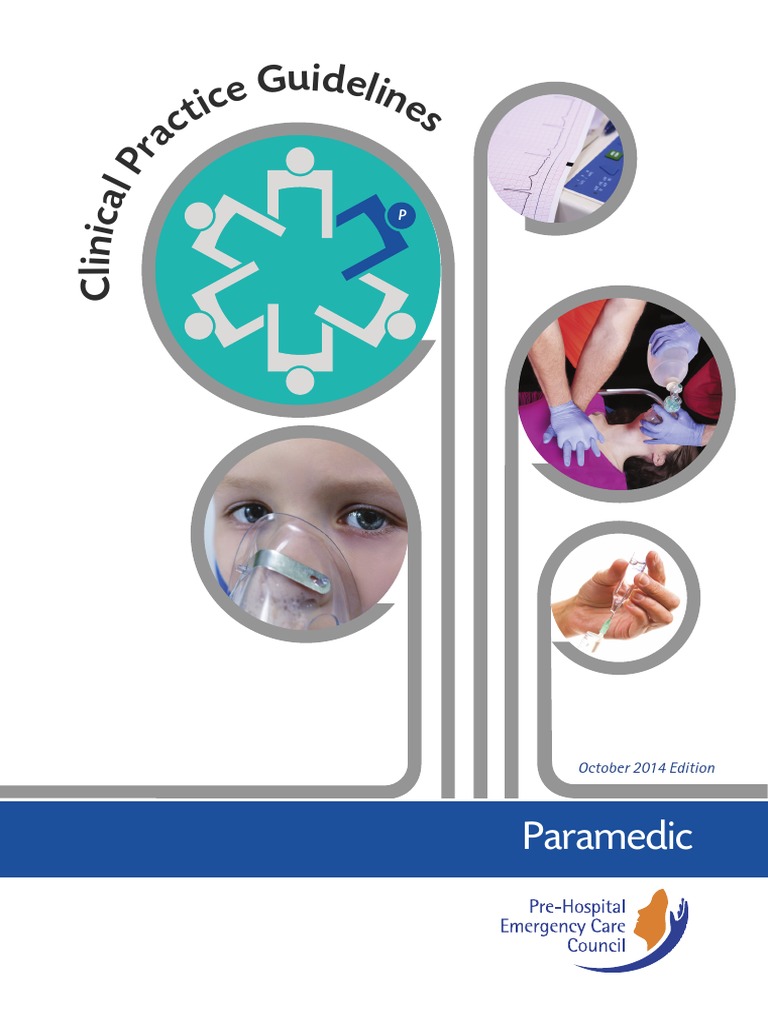 Paramedic CPGs PDF Emergency Medical Services Emergency Medical