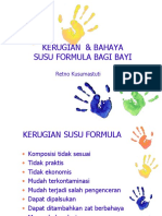 2 Kerugian & Bahaya Susu Formula Bagi Bayi