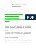 Modelos de Diseño y Desarrollo de Estrategias Instruccionales. Sesión 7. Estrategias Instruccionales. Foro 7