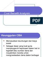 Cost Benefit Analysis