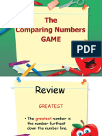 The Comparing Numbers Game
