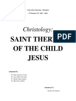 Christology:: Saint Therese of The Child Jesus