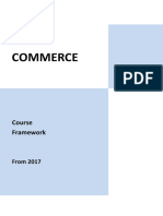 Commerce Course Framework FINAL