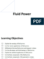 Lecture 1 - Fluid Power - An Introduction