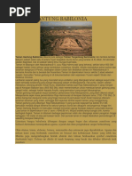 Pengertian Dan Peninggalan Peradaban Mesopotamia
