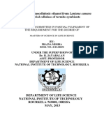 Production of Lignocellulosic Ethanol From Lantana Camara by Bacterial Cellulase of Termite Symbionts