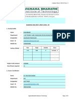 Academic Plan A.Y. 2017-18 Sem - II