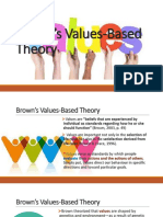 Brown's Values-Based Theory Career Guidance