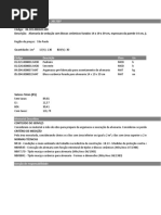Alvenaria de vedação com blocos cerâmicos furados 14 x 19 x 39 cm, espessura da parede 14 cm, juntas de 10 mm com argamassa industrializada.xlsx