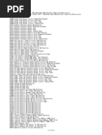 Mercedes Benz Manufacturer Codes and Description