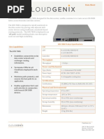 CloudGenix ION 7000 Hardware Data Sheet