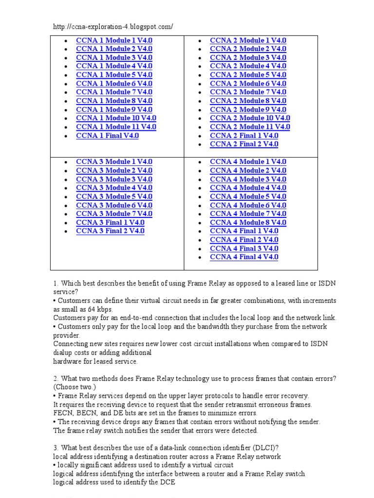 Ccna+4+Module+3+v4 0 | PDF | Network Topology | Ip Address