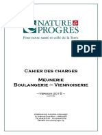 Cahier Des Charge Boulangerie Patisserie PDF