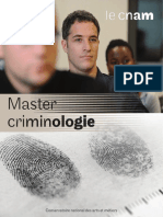 Master Criminologie 4P 2016