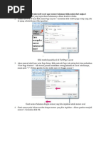 Cara Setting Halaman Di Microsoft Excel Agar Nomor Halaman Tidak Mulai Dari Angka 1