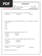 Poligonos 8 Ano