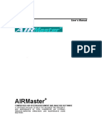 Airmaster User Manual